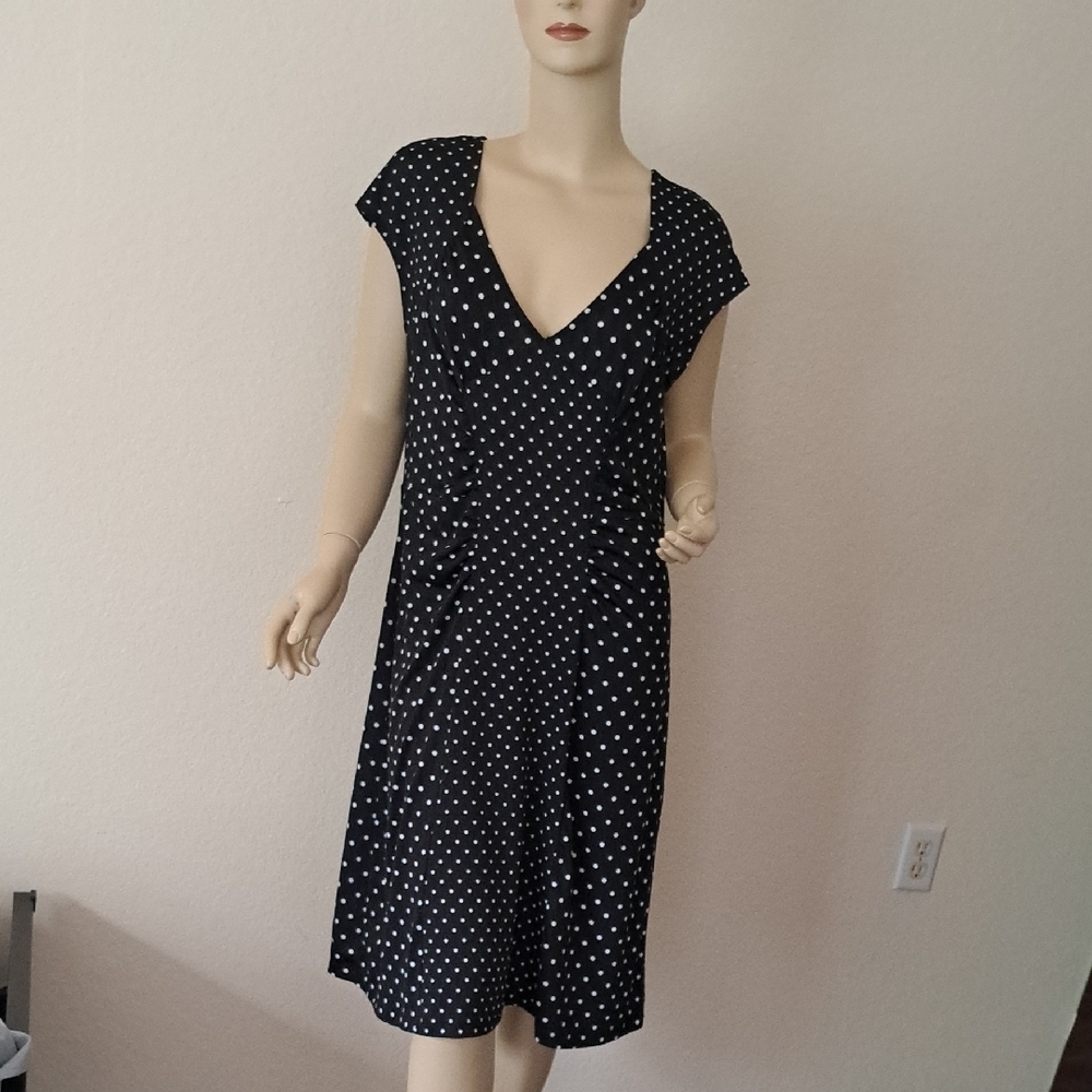 Black Polka Dot Dress - Picture 2 of 11